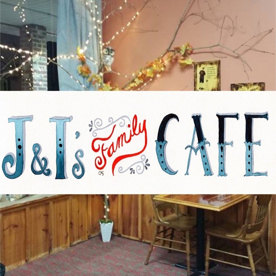 Clean cafe seating area ready for breakfast service.
